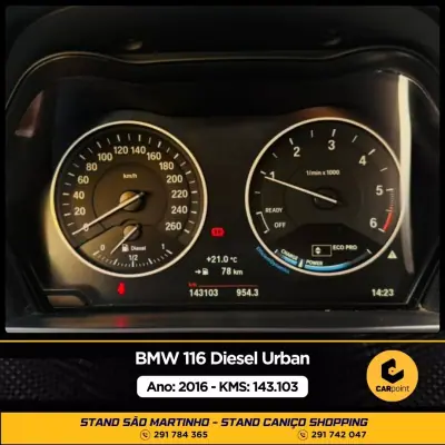 BMW 116 2016 - 15900 EUR, 143103 km - AUTO.MOTO.pt - 143103km - foto 10 de 10