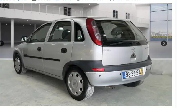 Opel Corsa 2000 - 2750 EUR, 179010 km - AUTO.MOTO.pt - 179010km - foto 4 de 10