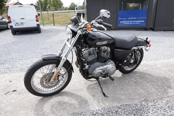 Harley-Davidson Sportster 883 Low 2009 Petrol — 21 000 km · Braga Harley-Davidson Sportster 883 Low 2009 Petrol