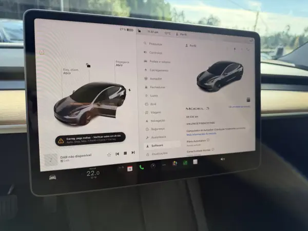 Tesla Model 3 2022 - 29900 EUR, 95000 km - AUTO.MOTO.pt - 95000km - foto 15 de 19