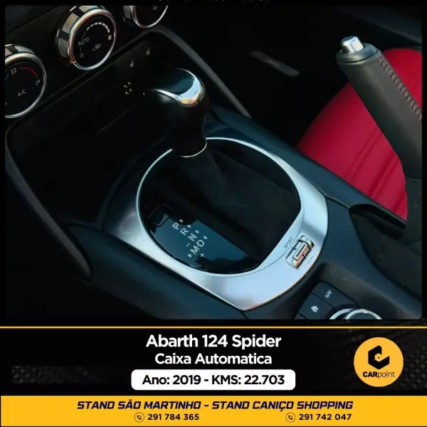 Fiat 124 Spider 2019 - 39990 EUR, 22703 km - AUTO.MOTO.pt - 22703km - foto 9 de 25