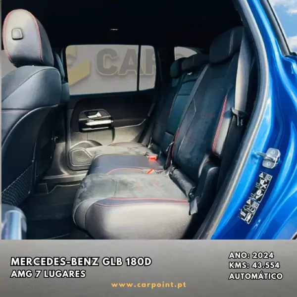Mercedes-Benz GLB 180 2024 - 49900 EUR, 43554 km - AUTO.MOTO.pt - 43554km - foto 8 de 10