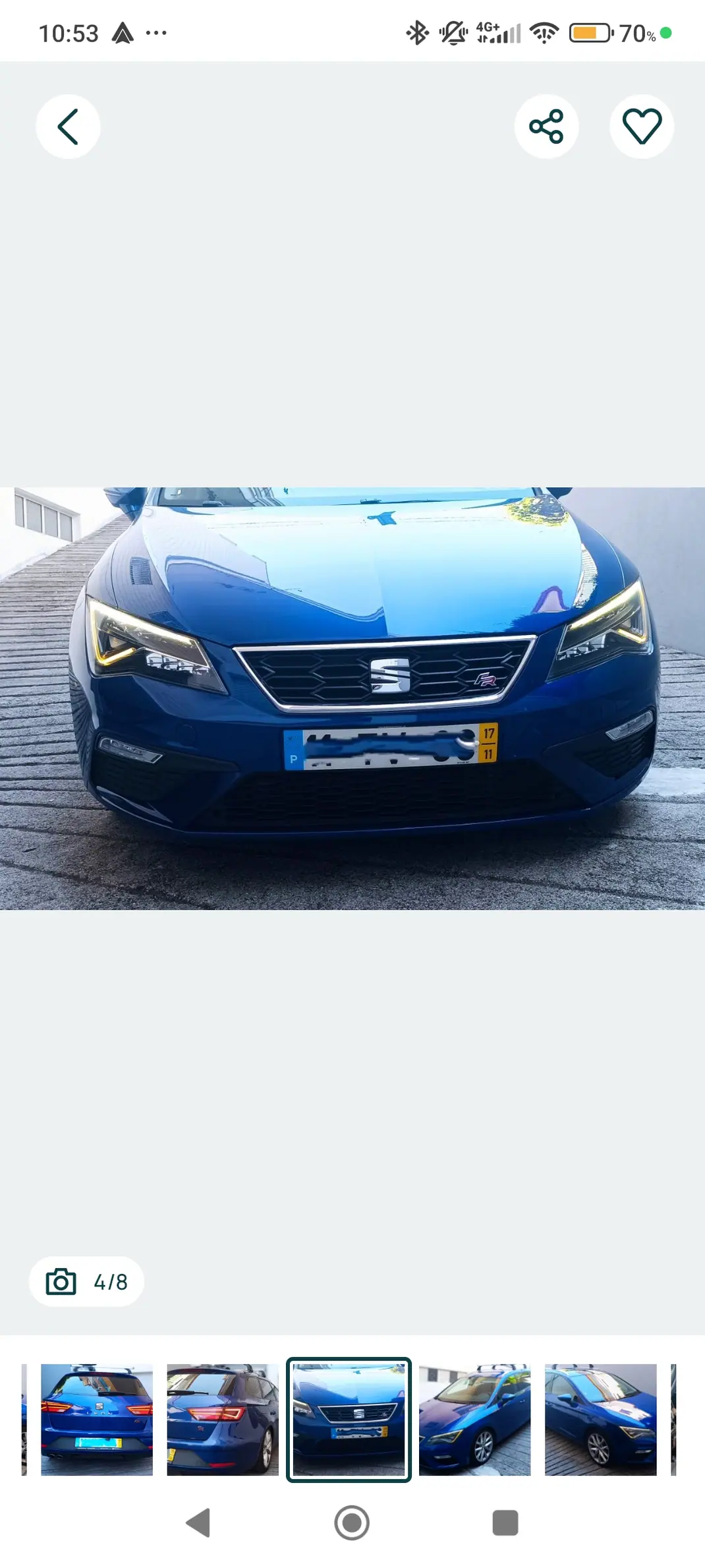 SEAT Leon ST 2017 - 13000 EUR, 170000 km - AUTO.MOTO.pt - 170000km - foto 6 de 13