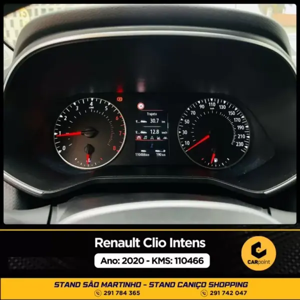 Renault Clio 2020 - 15900 EUR, 110466 km - AUTO.MOTO.pt - 110466km - foto 10 de 10