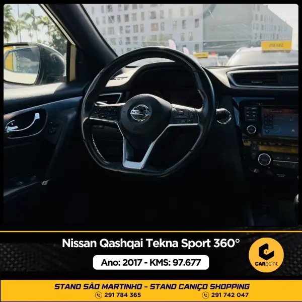 Nissan Qashqai 2017 - 18990 EUR, 97677 km - AUTO.MOTO.pt - 97677km - foto 6 de 10