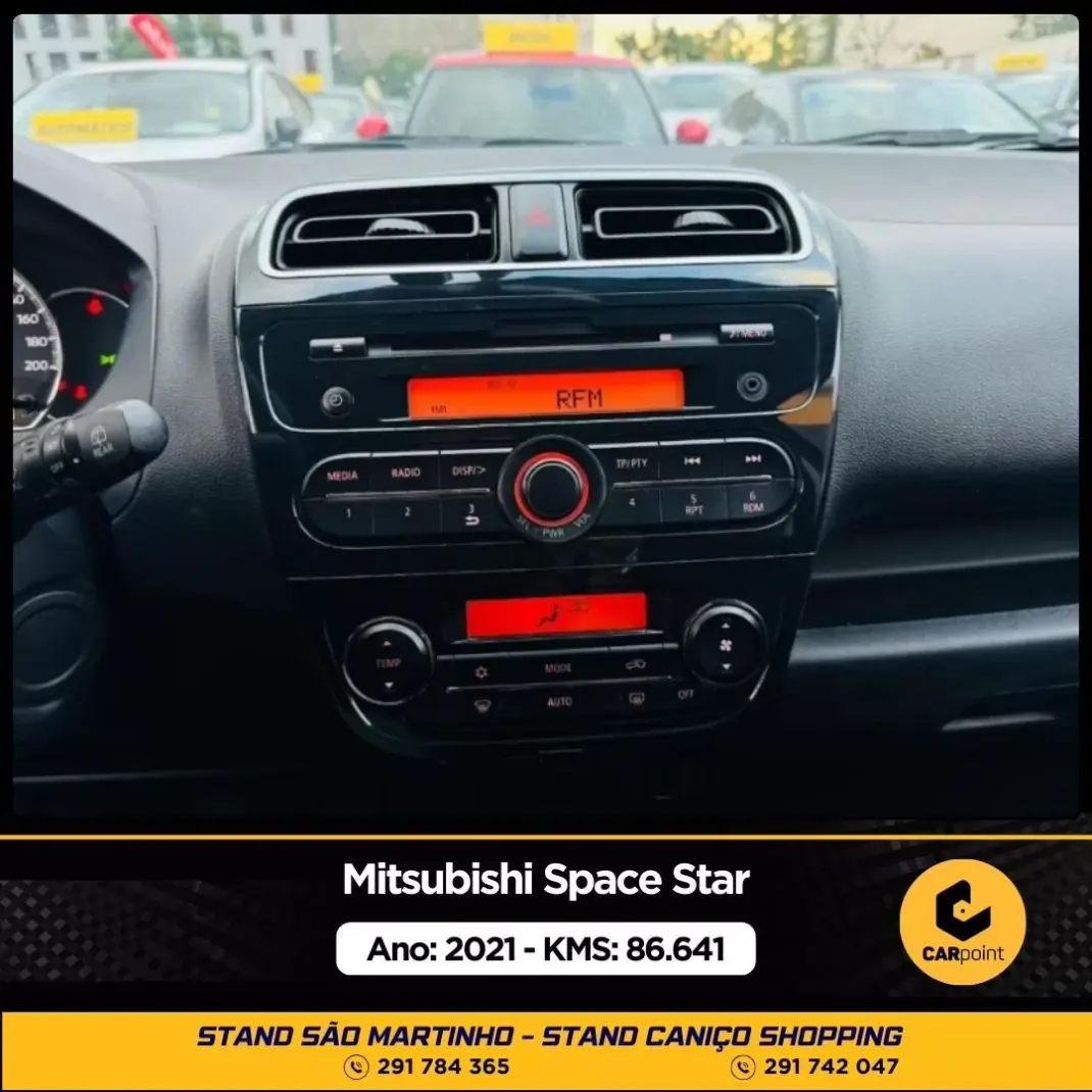 Mitsubishi Space Star 2021 - 12750 EUR, 86641 km - AUTO.MOTO.pt - 86641km - foto 9 de 9