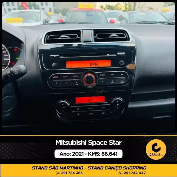 Mitsubishi Space Star 2021 - 12750 EUR, 86641 km - AUTO.MOTO.pt - 86641km - foto 9 de 9