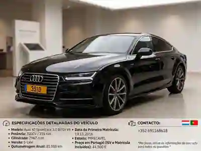 Audi A7 Sportback 2016 - 81000km