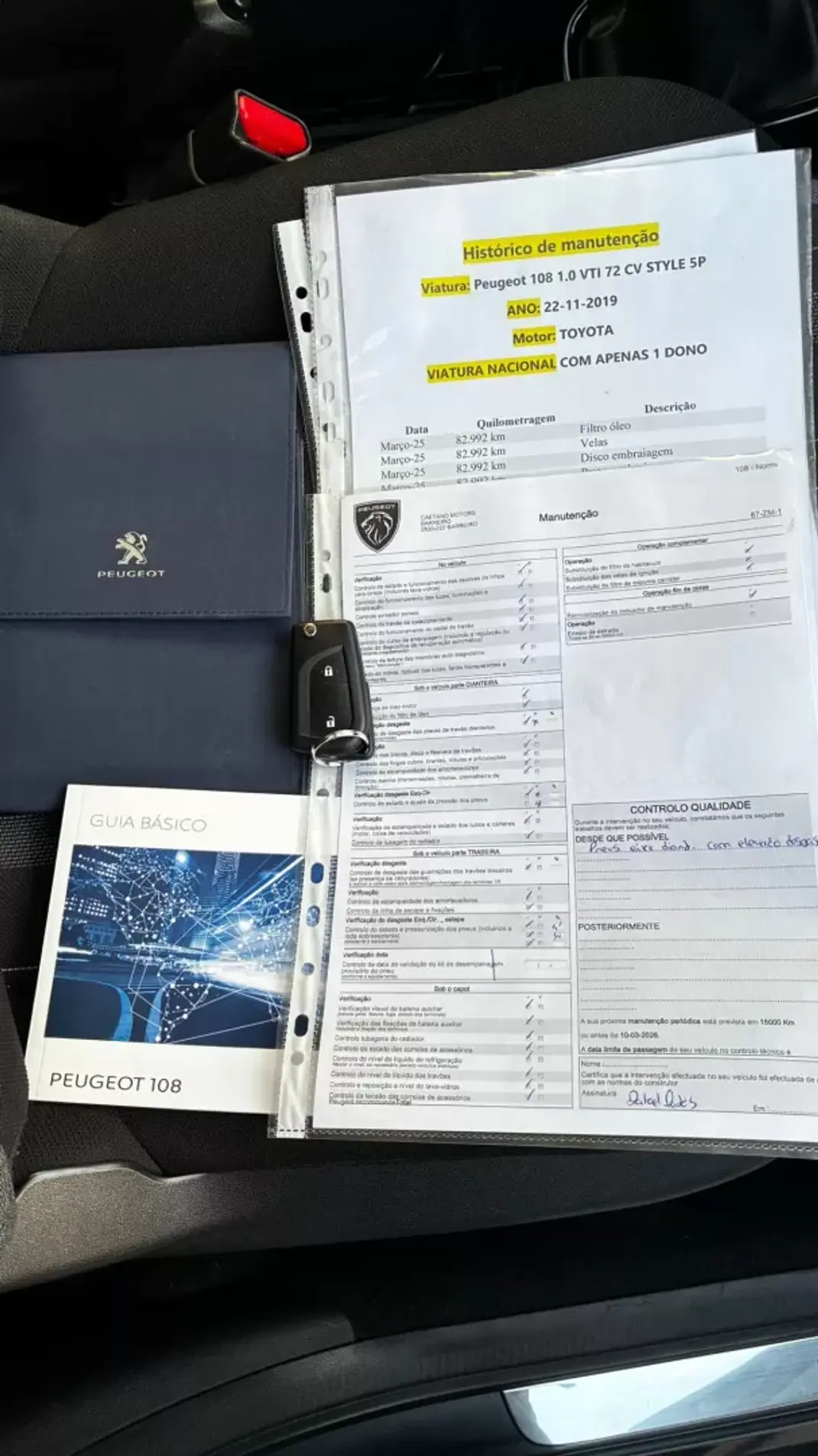 Peugeot 108 2019 - 11750 EUR, 88467 km - AUTO.MOTO.pt - 88467km - foto 16 de 20