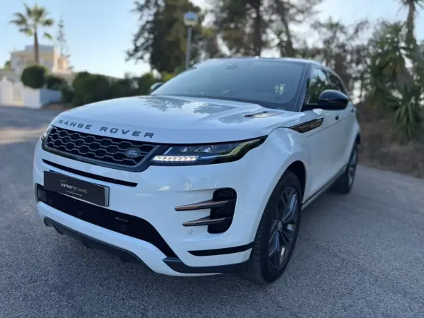 Land Rover Range Rover Evoque 1.5 P160 R-Dynamic Auto 2022 Gasolina — 20 000 km · Faro Land Rover Range Rover Evoque 1.5 P160 R-Dynamic Auto 2022 Gasolina