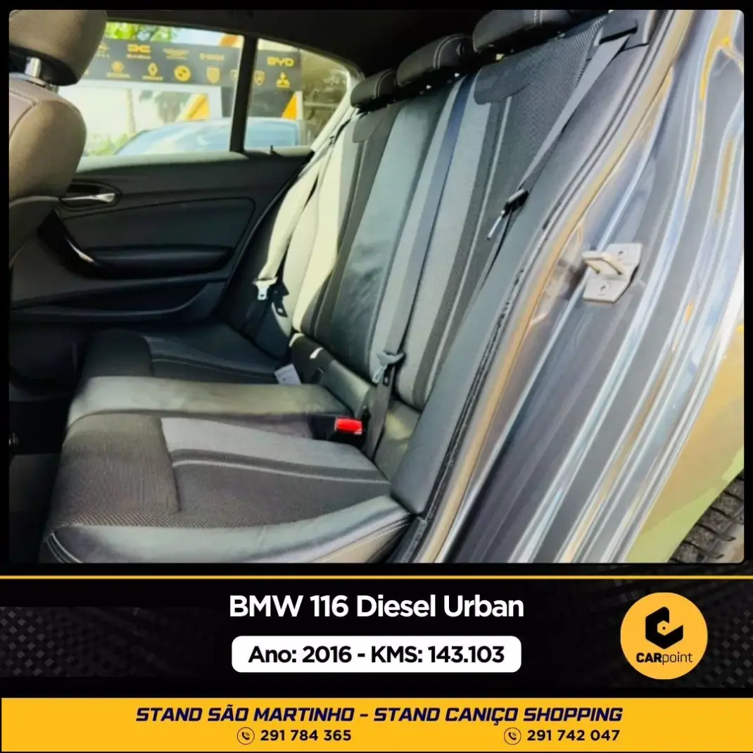 BMW 116 2016 - 15900 EUR, 143103 km - AUTO.MOTO.pt - 143103km - foto 8 de 10