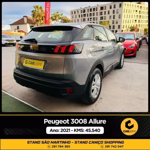 Peugeot 3008 2021 - 26900 EUR, 47600 km - AUTO.MOTO.pt - 47600km - foto 4 de 10