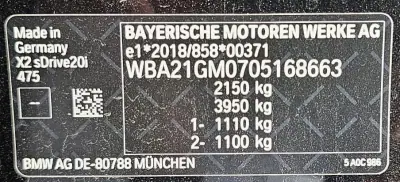 BMW X2 2025 - 46500 EUR, 50000 km - 50000km - foto 11 de 35