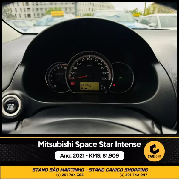 Mitsubishi Space Star 2021 - 12750 EUR, 81909 km - AUTO.MOTO.pt - 81909km - foto 9 de 10