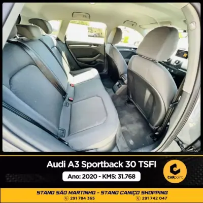 Audi A3 Sportback 2020 - 22900 EUR, 31768 km - AUTO.MOTO.pt - 31768km - foto 8 de 10