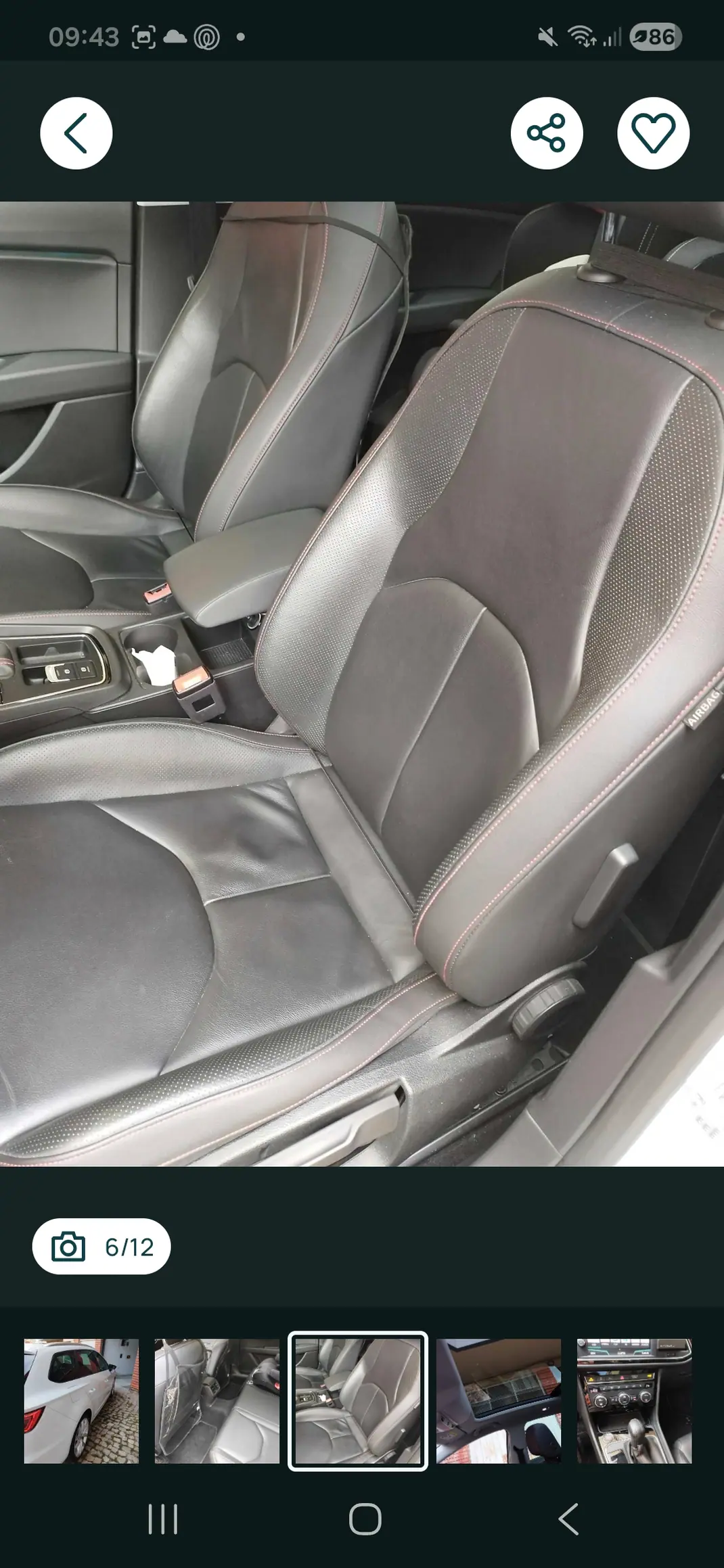 SEAT Leon ST 2019 - 19000 EUR, 135000 km - AUTO.MOTO.pt - 135000km - foto 6 de 12
