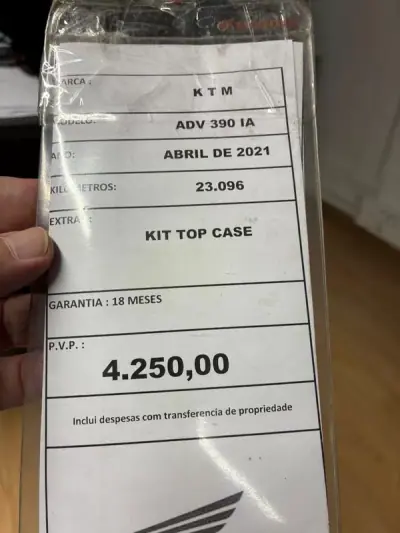 KTM Adventure 390 2021 - 4250 EUR, 23096 km - AUTO.MOTO.pt - 23096km - foto 6 de 6