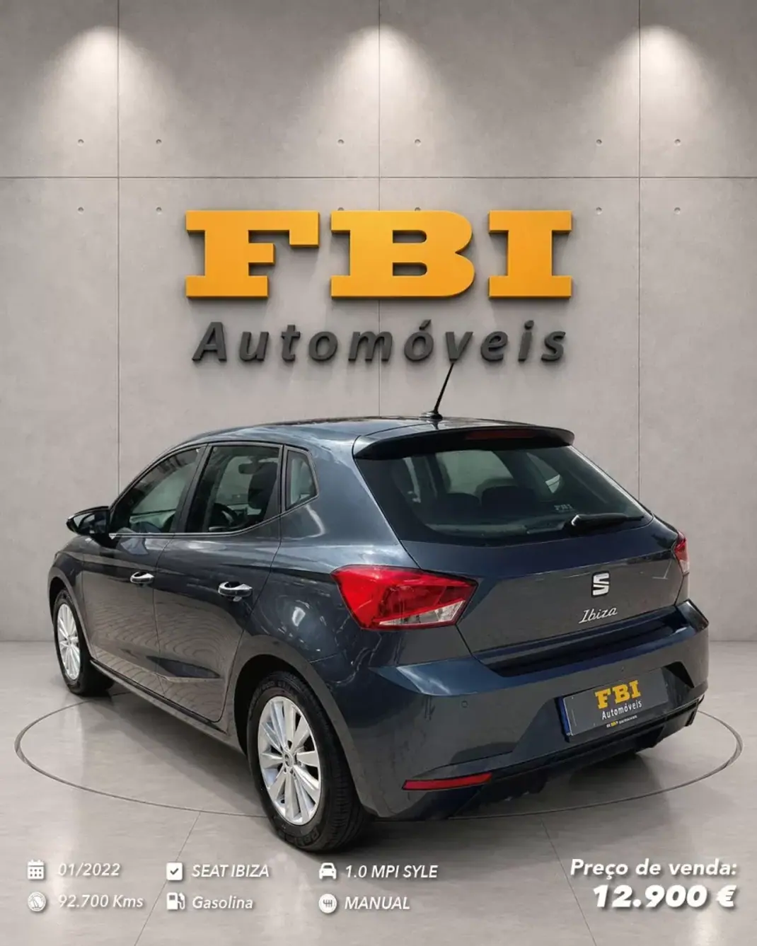 SEAT Ibiza 2022 - 12900 EUR, 92700 km - 92700km - foto 5 de 8