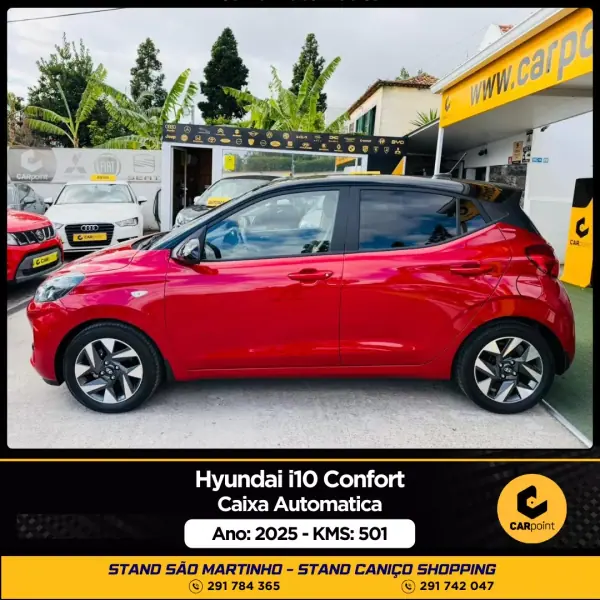 Hyundai i10 2025 - 22900 EUR, 501 km - AUTO.MOTO.pt - 501km - foto 3 de 10