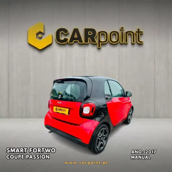 Smart ForTwo Coupé 2017 - 13900 EUR, 63787 km - AUTO.MOTO.pt - 63787km - foto 4 de 10