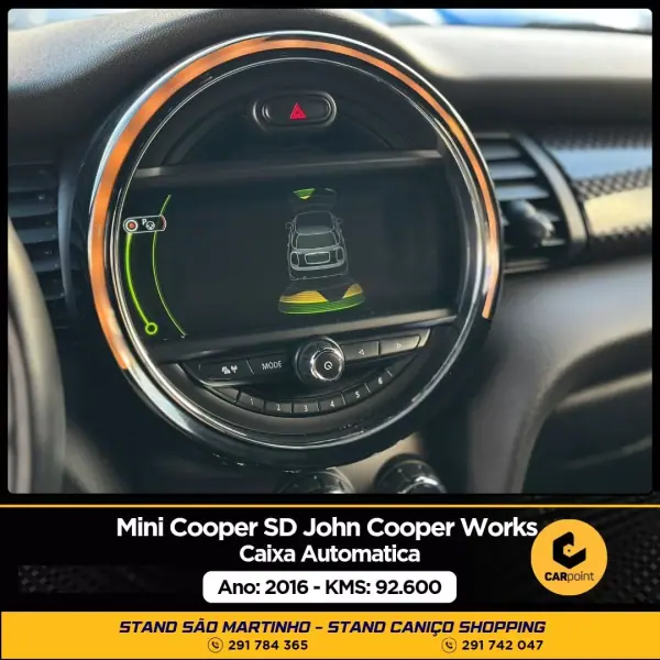 MINI John Cooper Works 2016 - 23900 EUR, 92600 km - AUTO.MOTO.pt - 92600km - foto 9 de 10