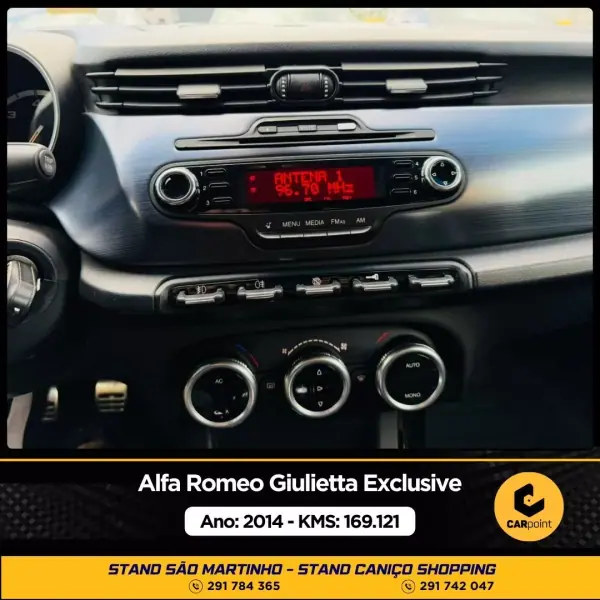 Alfa Romeo Giulietta 2014 - 11750 EUR, 169121 km - AUTO.MOTO.pt - 169121km - foto 9 de 10