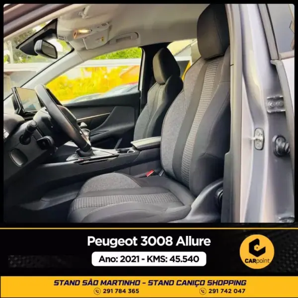 Peugeot 3008 2021 - 26900 EUR, 47600 km - AUTO.MOTO.pt - 47600km - foto 8 de 10