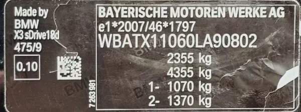 BMW X3 2018 - 36500 EUR, 97000 km - AUTO.MOTO.pt - 97000km - foto 12 de 25