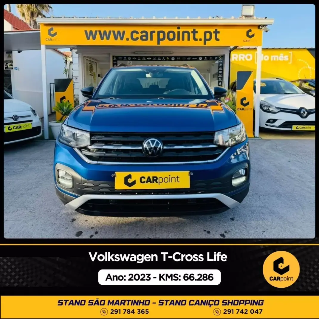 Volkswagen T-Cross 2023 - 21900 EUR, 66286 km - AUTO.MOTO.pt - 66286km - foto 1 de 10