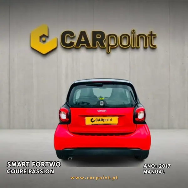 Smart ForTwo Coupé 2017 - 13900 EUR, 63787 km - AUTO.MOTO.pt - 63787km - foto 5 de 10
