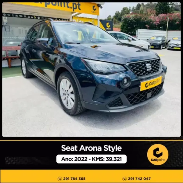 SEAT Arona 2022 - 18900 EUR, 46700 km - AUTO.MOTO.pt - 46700km - foto 2 de 9