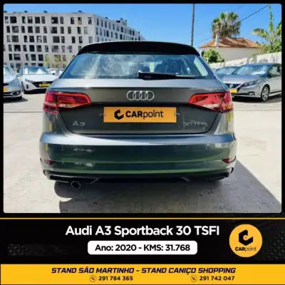 Audi A3 Sportback 2020 - 22900 EUR, 31768 km - AUTO.MOTO.pt - 31768km - foto 4 de 10