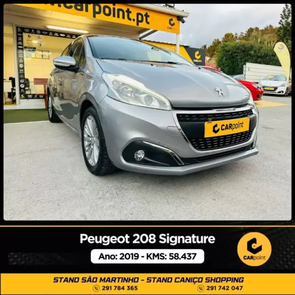 Peugeot 208 2019 - 13900 EUR, 58500 km - AUTO.MOTO.pt - 58500km - foto 2 de 10