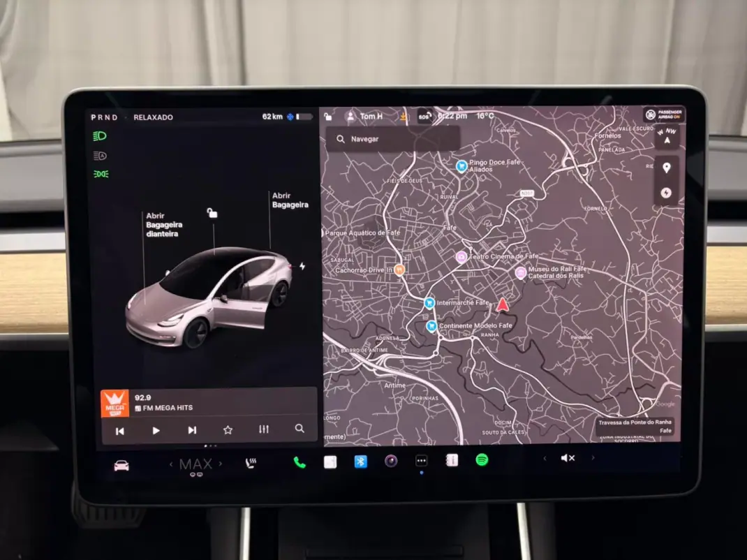 Tesla Model 3 2020 - 21500 EUR, 122000 km - AUTO.MOTO.pt - 122000km - foto 9 de 19