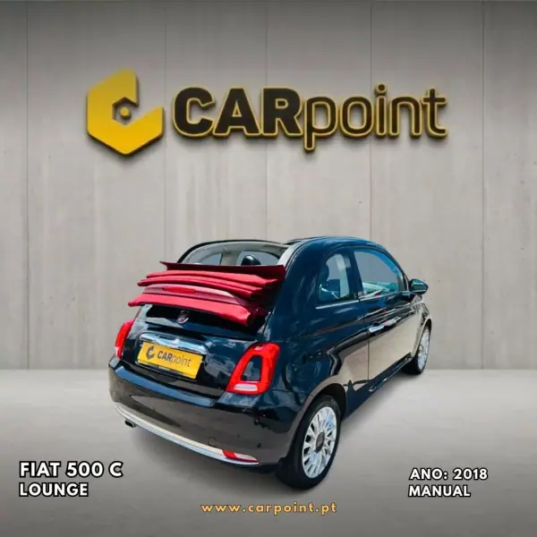 Fiat 500C 2018 - 12900 EUR, 113225 km - AUTO.MOTO.pt - 113225km - foto 4 de 10