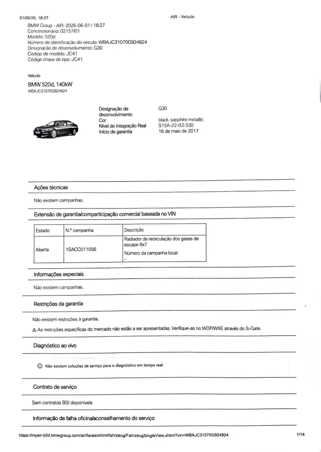 BMW 520 2017 - 19900 EUR, 342169 km - 342169km - foto 60 de 68