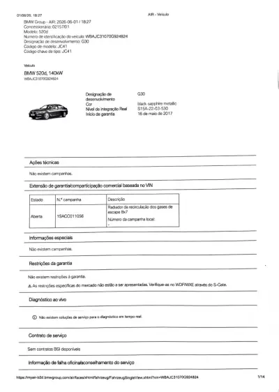 BMW 520 2017 - 19900 EUR, 342169 km - AUTO.MOTO.pt - 342169km - foto 60 de 68