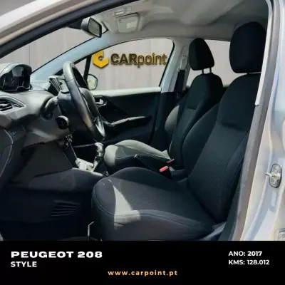 Peugeot 208 2017 - 9900 EUR, 128012 km - AUTO.MOTO.pt - 128012km - foto 7 de 10