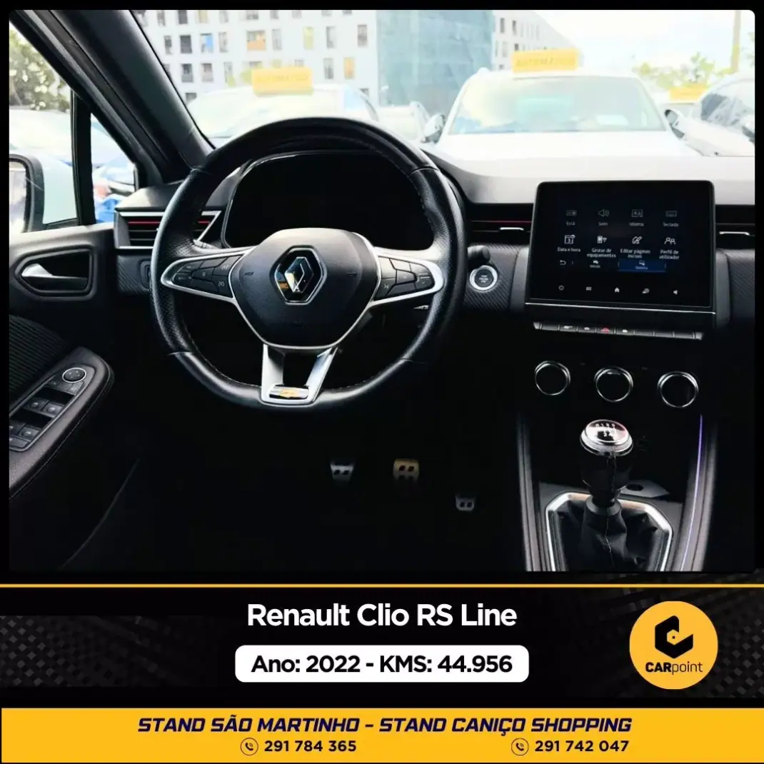Renault Clio 2022 - 19900 EUR, 44956 km - AUTO.MOTO.pt - 44956km - foto 6 de 10