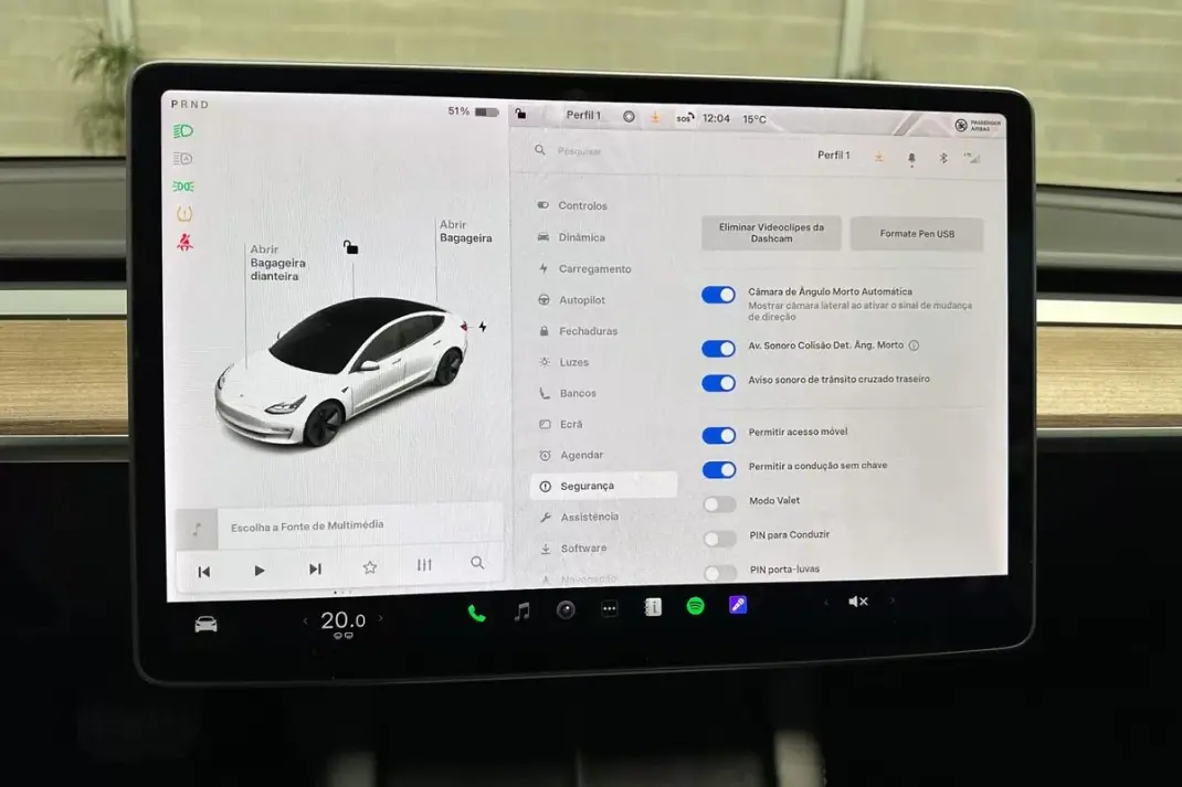 Tesla Model 3 2021 - 25950 EUR, 38290 km - AUTO.MOTO.pt - 38290km - foto 35 de 49