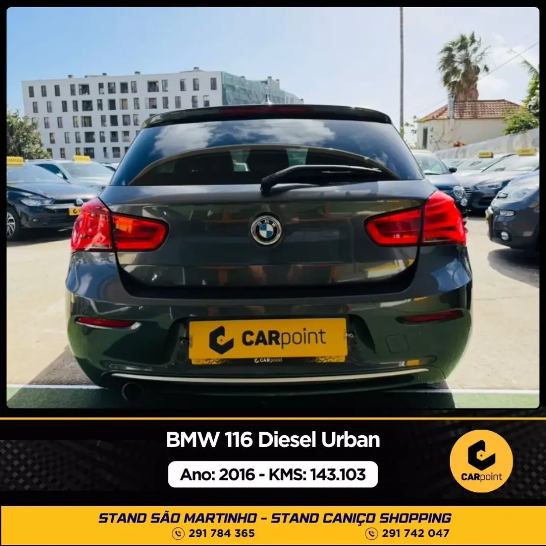 BMW 116 2016 - 15900 EUR, 143103 km - AUTO.MOTO.pt - 143103km - foto 5 de 10