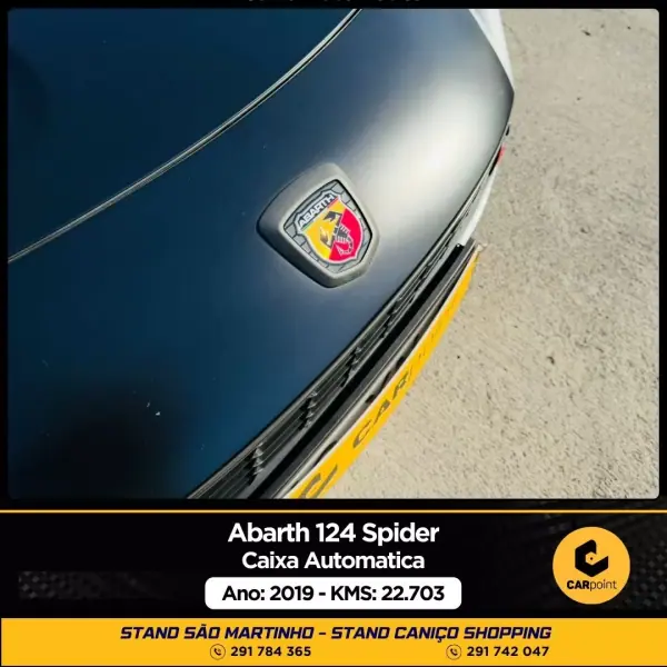 Fiat 124 Spider 2019 - 39990 EUR, 22703 km - AUTO.MOTO.pt - 22703km - foto 14 de 25