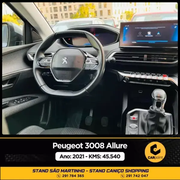 Peugeot 3008 2021 - 26900 EUR, 47600 km - AUTO.MOTO.pt - 47600km - foto 6 de 10