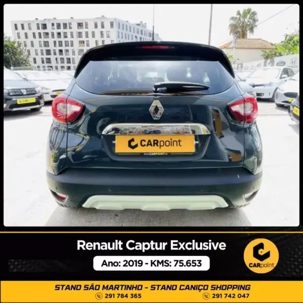 Renault Captur 2019 - 15900 EUR, 75653 km - AUTO.MOTO.pt - 75653km - foto 5 de 10