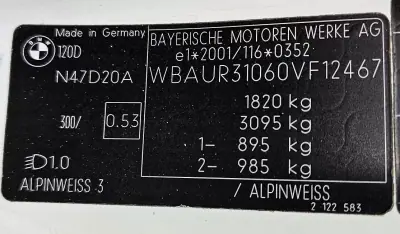 BMW 120 2008 - 14999 EUR, 229000 km - 229000km - foto 11 de 20