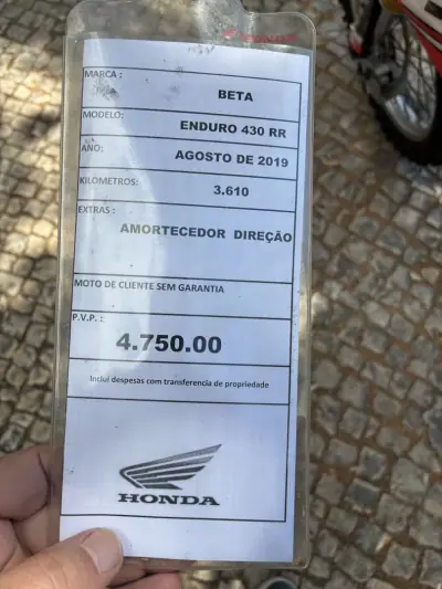 BETA RR 125 2-Stroke 2019 - 4750 EUR, 3610 km - AUTO.MOTO.pt - 3610km - foto 18 de 18
