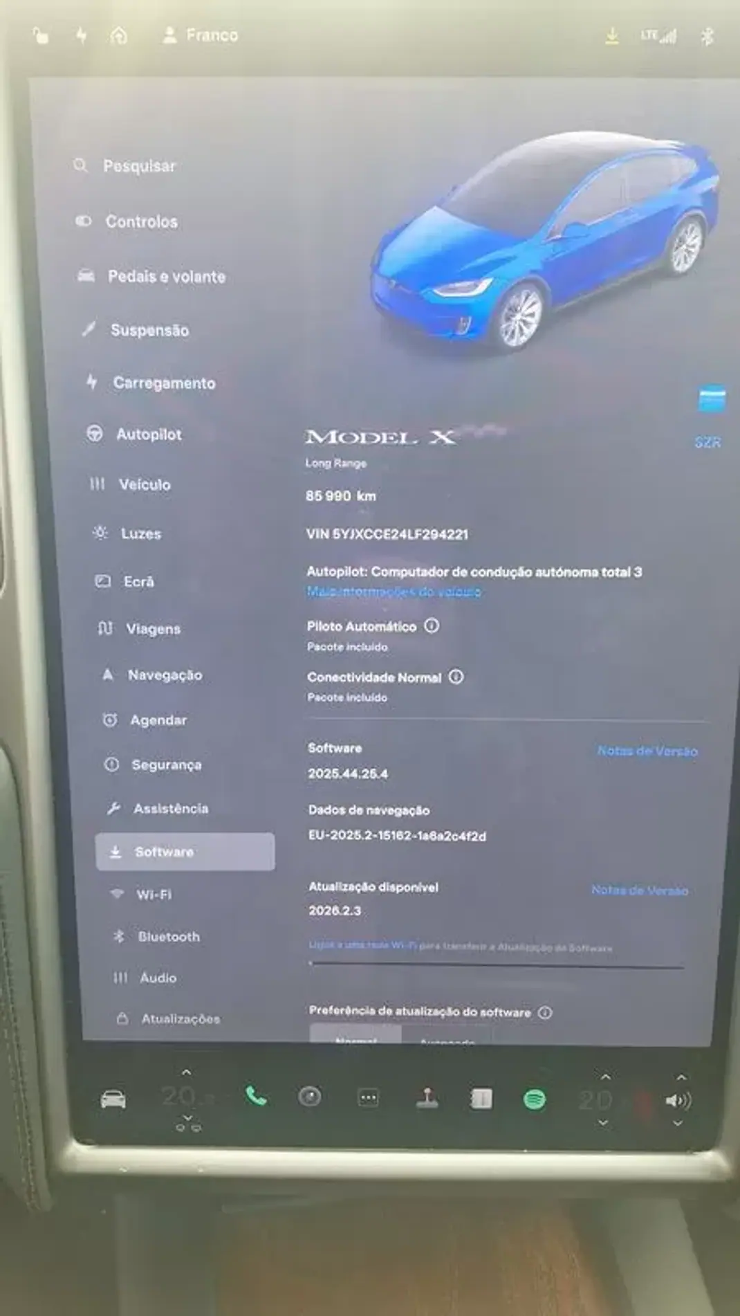 Tesla Model X 2020 - 45500 EUR, 85990 km - AUTO.MOTO.pt - 85990km - foto 38 de 38