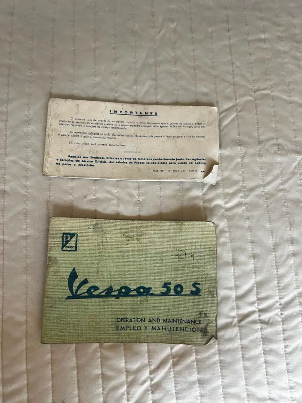 Vespa S 50 1967 - 4200 EUR, 76190 km - AUTO.MOTO.pt - 76190km - foto 5 de 6