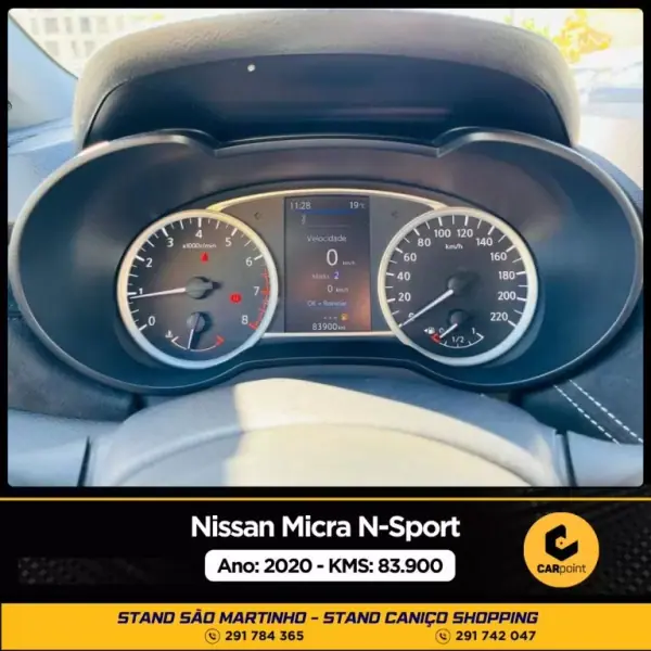 Nissan Micra 2020 - 16900 EUR, 83900 km - AUTO.MOTO.pt - 83900km - foto 10 de 10