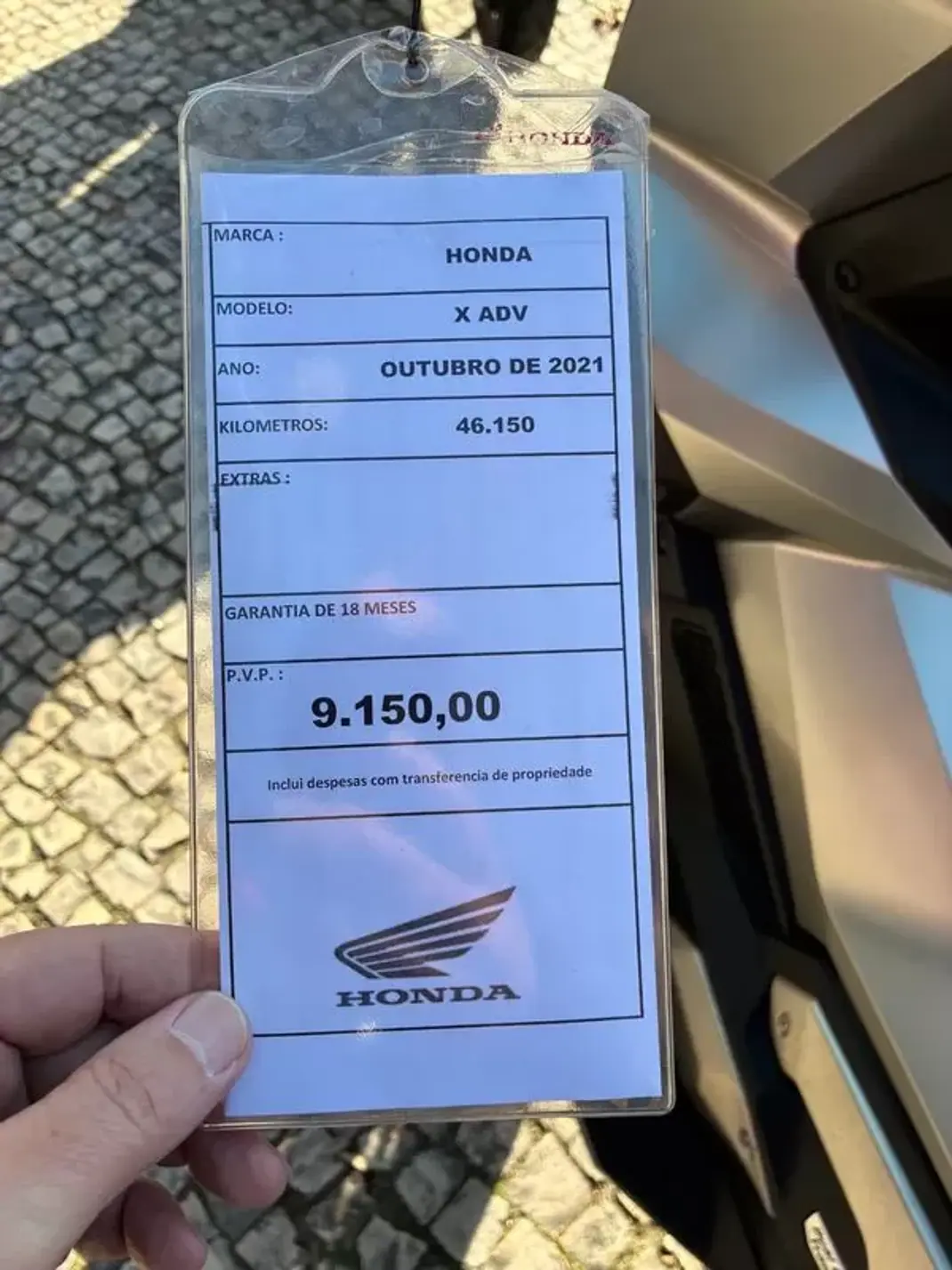 Honda 599 2021 - 9150 EUR, 45451 km - AUTO.MOTO.pt - 45451km - foto 14 de 14